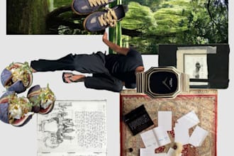 do a fashion moodboard and a presentation for you