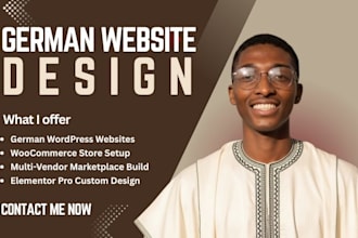 build a deutsch wordpress website and optimize your german woocommerce store