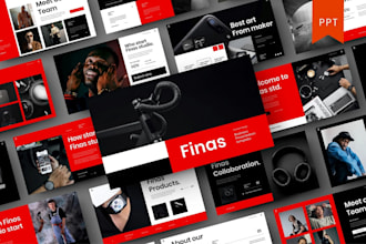 design powerpoint presentation and investor pitch deck design