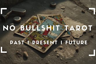 read 3 tarot cards I brutal honest