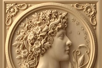 3d bas relief 3d wood carving 3d image engraving 3d carve cnc bas relief model
