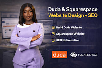 duda website duda seo squarespace website website design build duda website