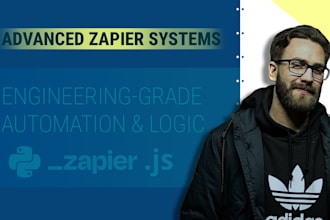 build or fix complex zapier and API automations with custom code