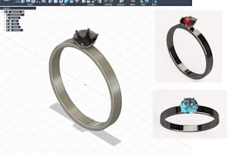 create 3d jewelry models in fusion 360