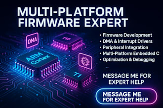l develop stm32 and embedded systems firmware for iot and pcb projects