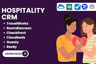 hospitality CRM using travelworks guesty cloudbeds rezdy checkfront roomraccoon