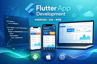 develop cross platform flutter apps