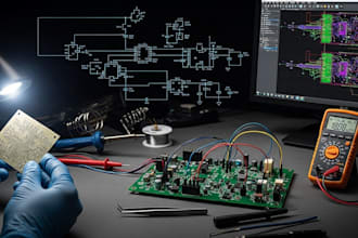 redesign pcb boards, reverse engineer circuits, and create schematic, pcb layout