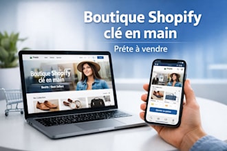 créer votre boutique shopify dropshipping avec produits rentables et optimisée