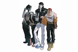 create  a fantasy anime furry character