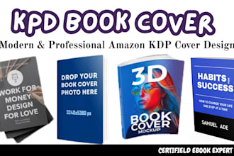 design best selling book cover mystery, fantacy, romance, children ebook design