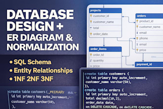 design scalable database architecture and ai ready data models for your app