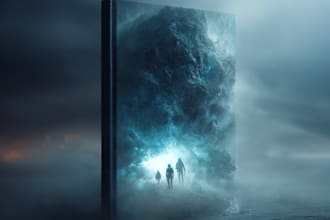 do fantasy book cover design, thriller book cover
