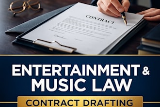 provide entertainment law and music law services be your entertainment lawyer