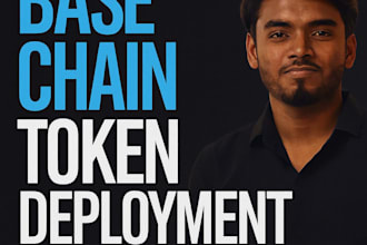 create and deploy your base chain token with verified smart contract
