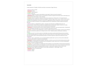transcripción de textos en español