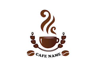 design coffee shop, bar or restaurant logo
