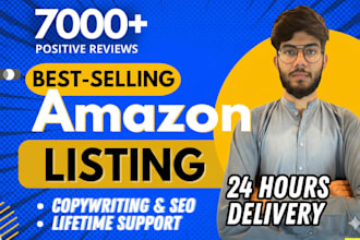set up amazon account, setup amazon fba fbm product listing and SEO optimization