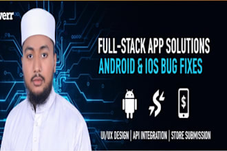 develop a professional native android and ios mobile app