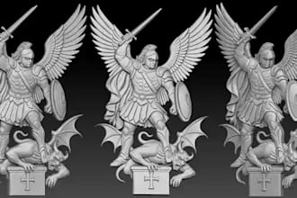 model low relief sculpture,3d medieval reliief,wall art,cnc carving,stl,3d print