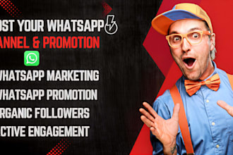 boost whatsapp channel followers with safe organic promotion