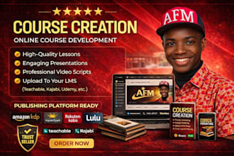 create online course content, course creation training manual, course content