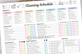 design canva cleaning checklist room checklist weekly tasks home reset organizer