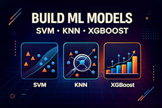 make ml model svm knn decision tree nlp xgboost in python