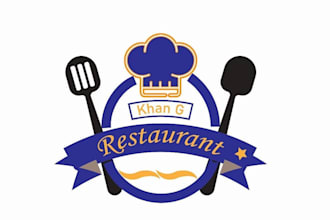 design minimal, simple and clean butcher and restaurant logo