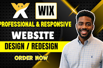 design professional wix website, wix website development