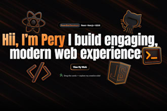 build modern and responsive websites with clean UI
