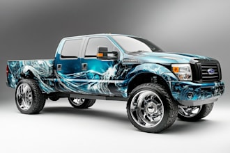 create professional car wrap , vehicle wrap