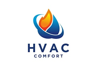 do plumbing heating hvac air condition gas home logo