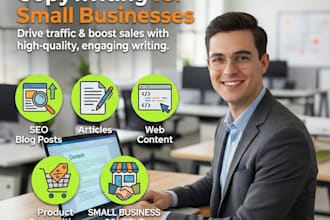 be your  SEO copywriter for blogs,articles,web content,small business