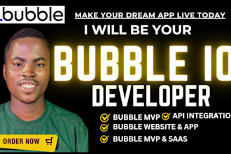 be professional bubble io developer  bubble app, bubble mvp and bubble saas