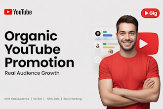 do organic youtube video promotion for real audience growth