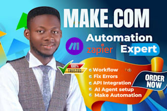 setup make com automations gohighlevel zapier made com monday com crm airtable