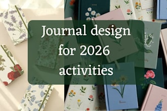design journal workbook, tracker journal daily activity 2026 journal minimalist