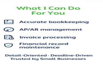 manage your bookkeeping and financial records accurately