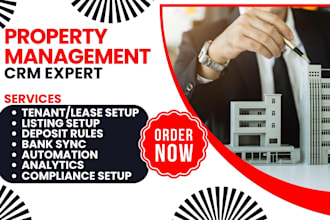 set up project management realpage appfolio buildium doorloop propertyware CRM