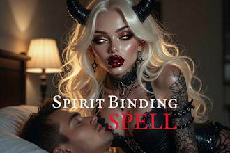 bind any spirit you want to you, succubus, djinn, angel, demon, goddess