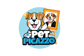design pet animal pet shop pet care dog cat logo
