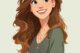 do disney cartoon style