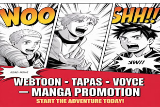 webtoon promotion webtoon comic cover tapas webcomic