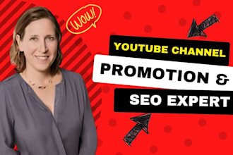 organic youtube promotion video SEO channel monetization google ads expert