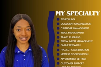 be your strategic executive assistant