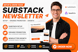 setup substack organic substack promotion substack newsletter beehiiv newsletter