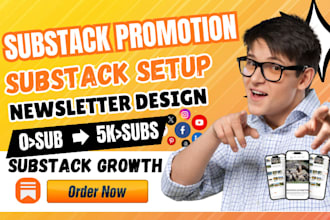 setup substack organic substack promotion substack newsletter beehiiv newsletter