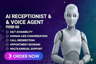 build custom ai receptionist and ai voice agent