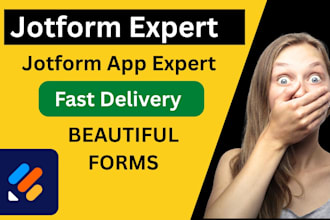 create jotform and google form or online survey form